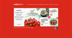Desktop Screenshot of jordbarpikene.no